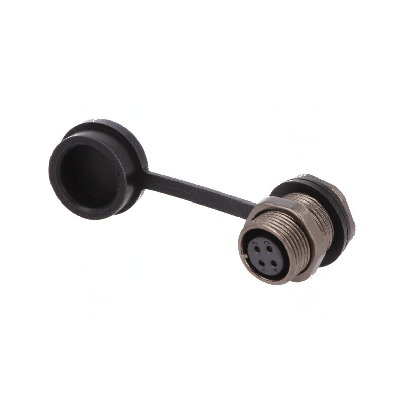 Soclu ST12 mamă PIN 4 IP67 5A 200V -25÷85°C | Electronic-mag.ro | Componente Electronice Soclu ST12 mamă PIN 4 IP67 5A 200V -25÷85°C | Electronic-mag.ro | Componente Electronice
