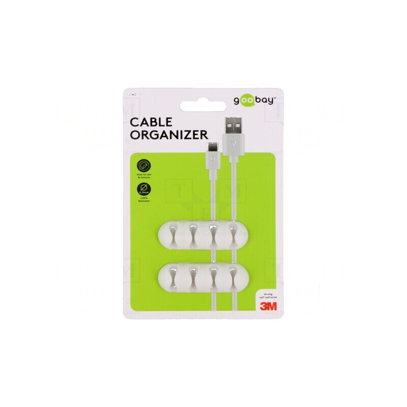 Set Clipsuri Tip P Alb pentru Cablu - Elemente de Prindere | Electronic-mag.ro | Componente Electronice Set Clipsuri Tip P Alb pentru Cablu - Elemente de Prindere | Electronic-mag.ro | Componente Electronice