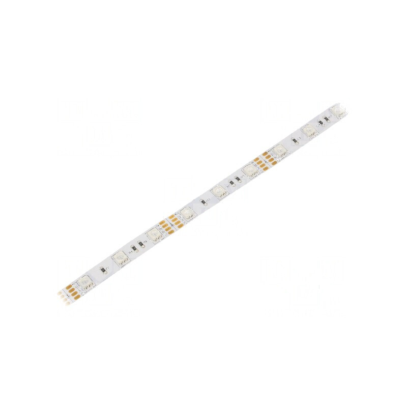 Bandă LED RGB 5050 12V 48 LED/m 10mm PCB alb IP20 9W/m | Electronic-mag.ro | Componente Electronice Bandă LED RGB 5050 12V 48 LED/m 10mm PCB alb IP20 9W/m | Electronic-mag.ro | Componente Electronice