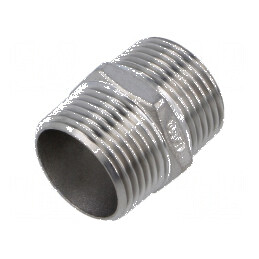 Niplu filetate simplu 42mm max. 10bar | Electronic-mag.ro | Componente Electronice