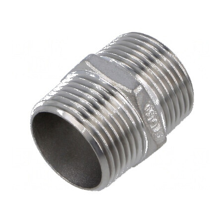 Niplu filetate simplu 42mm max. 10bar | Electronic-mag.ro | Componente Electronice