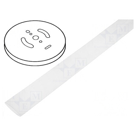 Manșon termocontractabil 3:1 9mm 30m transparent rola | Electronic-mag.ro | Componente Electronice
