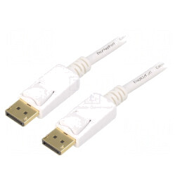 Cablu DisplayPort 1.2 1,8m mufă din ambele părţi | Electronic-mag.ro | Componente Electronice