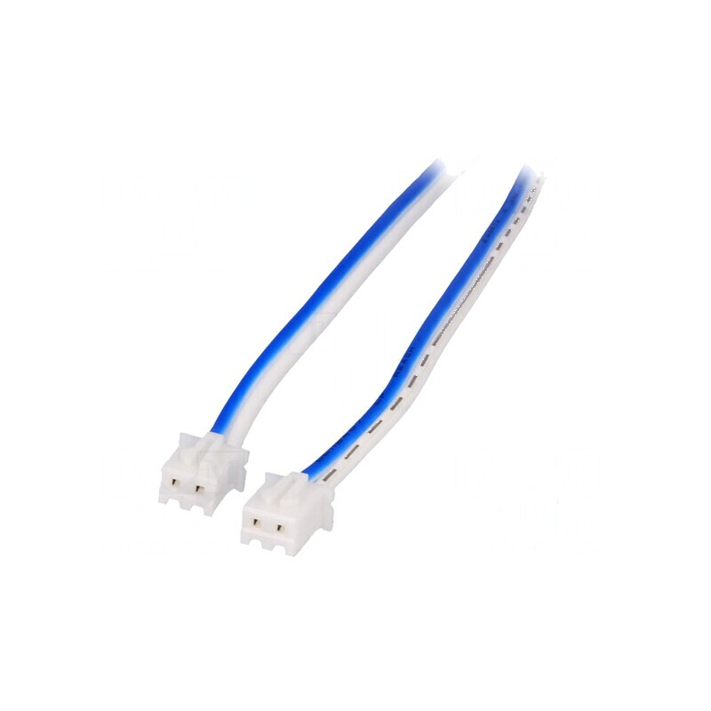 Cablu XHP-2 albastru/alb 3m cu conectare din ambele părți | Electronic-mag.ro | Componente Electronice
