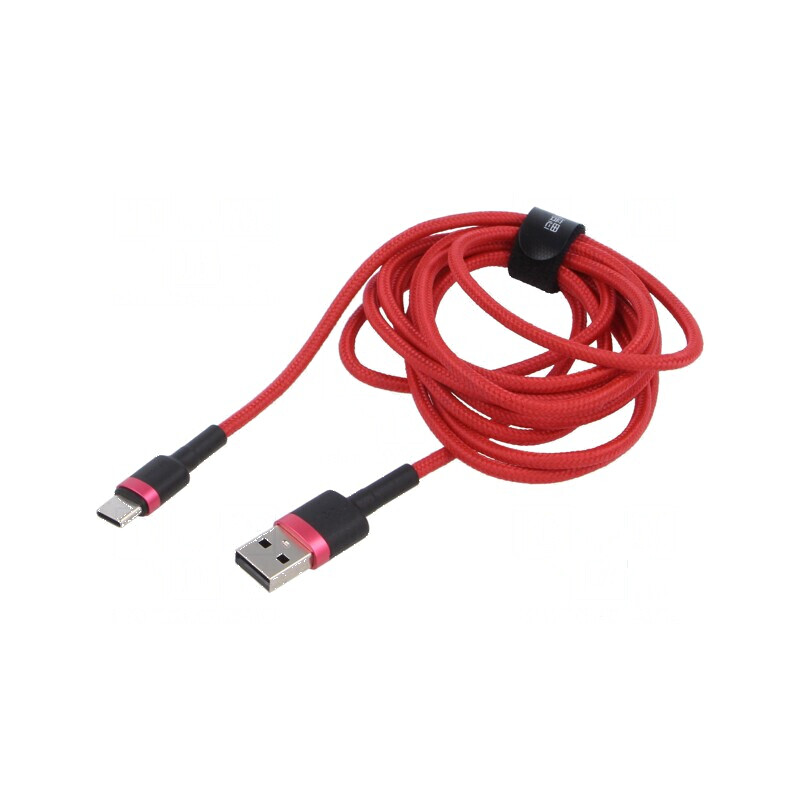 Cablu USB 2.0 A la C 2m roșu 2A High Speed | Electronic-mag.ro | Componente Electronice Cablu USB 2.0 A la C 2m roșu 2A High Speed | Electronic-mag.ro | Componente Electronice