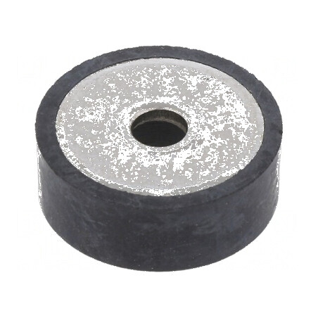 Şaibă 32mm oțel inoxidabil cu acoperire din gumă H: 9mm | Electronic-mag.ro | Componente Electronice
