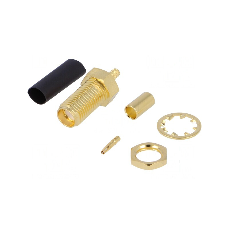 Conector SMA soclu mamă drept 50Ω pentru cablu PTFE max. 3,2mm | Electronic-mag.ro | Componente Electronice Conector SMA soclu mamă drept 50Ω pentru cablu PTFE max. 3,2mm | Electronic-mag.ro | Componente Electronice