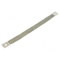 Trese bandă de împământare 10mm² 200mm Ø1: 7mm Ø2: 7mm | Electronic-mag.ro | Componente Electronice