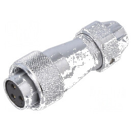 Mufă WF16 mamă PIN 3 IP67 15A 500V lipire pe cablu 5-6,5mm | Electronic-mag.ro | Componente Electronice