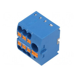 Bloc de distribuție pentru cabluri 2,5mm²/6mm² - 1 PTFIX | Electronic-mag.ro | Componente Electronice