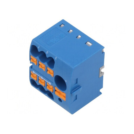 Bloc de distribuție pentru cabluri 2,5mm²/6mm² - 1 PTFIX | Electronic-mag.ro | Componente Electronice