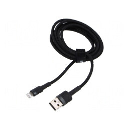 Cablu USB 2.0 Apple Lightning - 2m, High Speed, USB A | Electronic-mag.ro | Componente Electronice