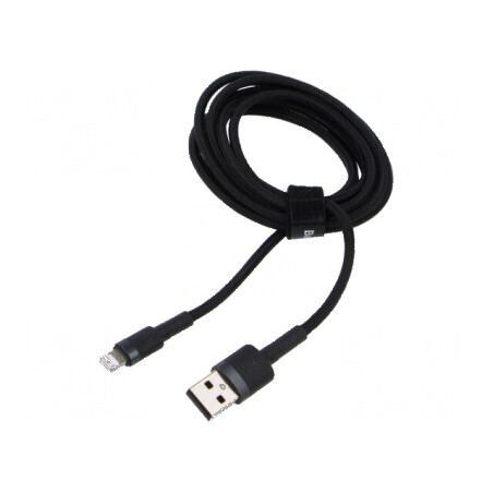 Cablu USB 2.0 Apple Lightning - 2m, High Speed, USB A | Electronic-mag.ro | Componente Electronice
