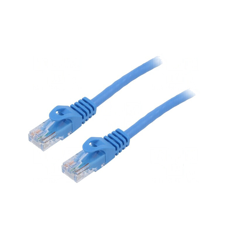 Cablu patch U/UTP 6 litat CCA PVC albastru 15m 26AWG Fire: 8 | Electronic-mag.ro | Componente Electronice Cablu patch U/UTP 6 litat CCA PVC albastru 15m 26AWG Fire: 8 | Electronic-mag.ro | Componente Electronice