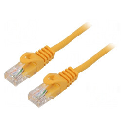 Cablu Patch U/UTP 6 litat CCA PVC portocalie 15m 26AWG | Electronic-mag.ro | Componente Electronice