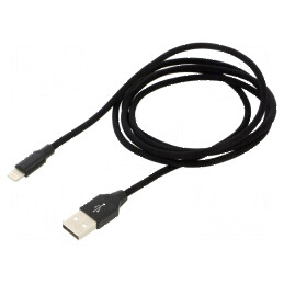 Cablu USB 2.0 Apple Lightning - High Speed, USB A | Electronic-mag.ro | Componente Electronice