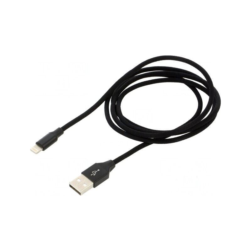Cablu USB 2.0 Apple Lightning - High Speed, USB A | Electronic-mag.ro | Componente Electronice Cablu USB 2.0 Apple Lightning - High Speed, USB A | Electronic-mag.ro | Componente Electronice
