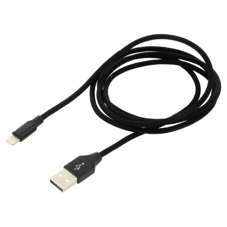 Cablu USB 2.0 Apple Lightning - High Speed, USB A | Electronic-mag.ro | Componente Electronice