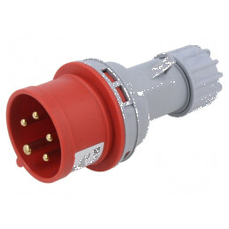 Conector alimentare AC mufă tată 16A IEC 60309 IP44 PIN 5 | Electronic-mag.ro | Componente Electronice
