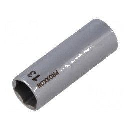 Cap tubular HEX 13mm 1/4 6-puncte | Electronic-mag.ro | Componente Electronice