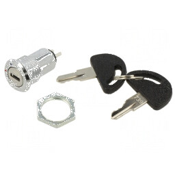 Comutator cu Cheie Poz.i Stab 2 Pini SPST 60° | Electronic-mag.ro | Componente Electronice