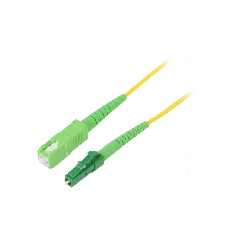 Patch cord fibră optică OS2 LC/APC SC/APC 3m LSZH galben | Electronic-mag.ro | Componente Electronice Patch cord fibră optică OS2 LC/APC SC/APC 3m LSZH galben | Electronic-mag.ro | Componente Electronice