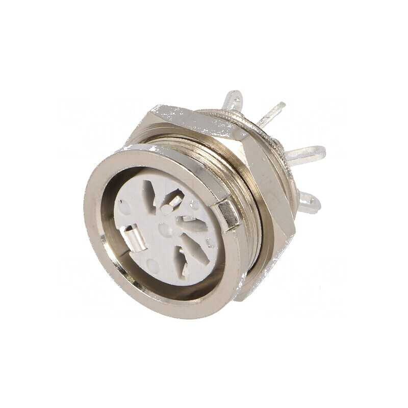 Conector DIN soclu mamă 5 PIN 180° lipire 34V 2A | Electronic-mag.ro | Componente Electronice Conector DIN soclu mamă 5 PIN 180° lipire 34V 2A | Electronic-mag.ro | Componente Electronice