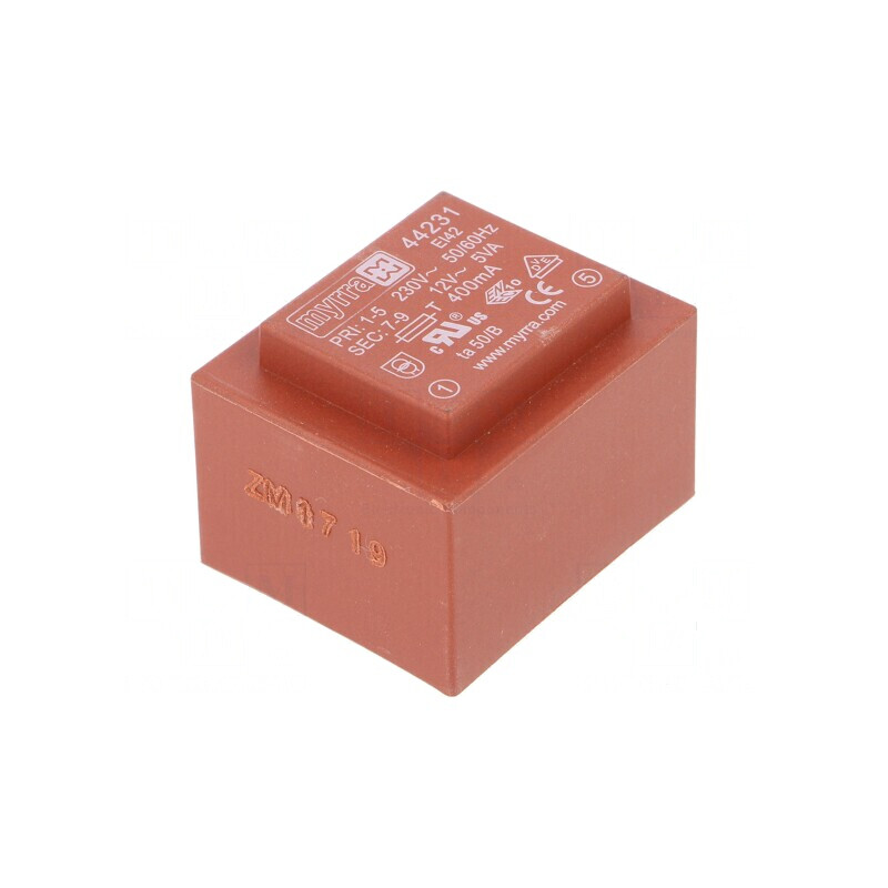 Transformator încapsulat 5VA 230VAC 12V 417mA pentru PCB | Electronic-mag.ro | Componente Electronice Transformator încapsulat 5VA 230VAC 12V 417mA pentru PCB | Electronic-mag.ro | Componente Electronice