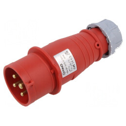 Conector alimentare AC 16A IEC 60309 IP44 mufă tată PIN 4 | Electronic-mag.ro | Componente Electronice