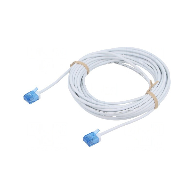 Cablu patch U/UTP 6a 7,5m alb LSZH 32AWG | Electronic-mag.ro | Componente Electronice Cablu patch U/UTP 6a 7,5m alb LSZH 32AWG | Electronic-mag.ro | Componente Electronice