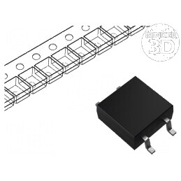 Releu semiconductor SPST-NC 500mA 60VAC 60VDC G3VM | Electronic-mag.ro | Componente Electronice