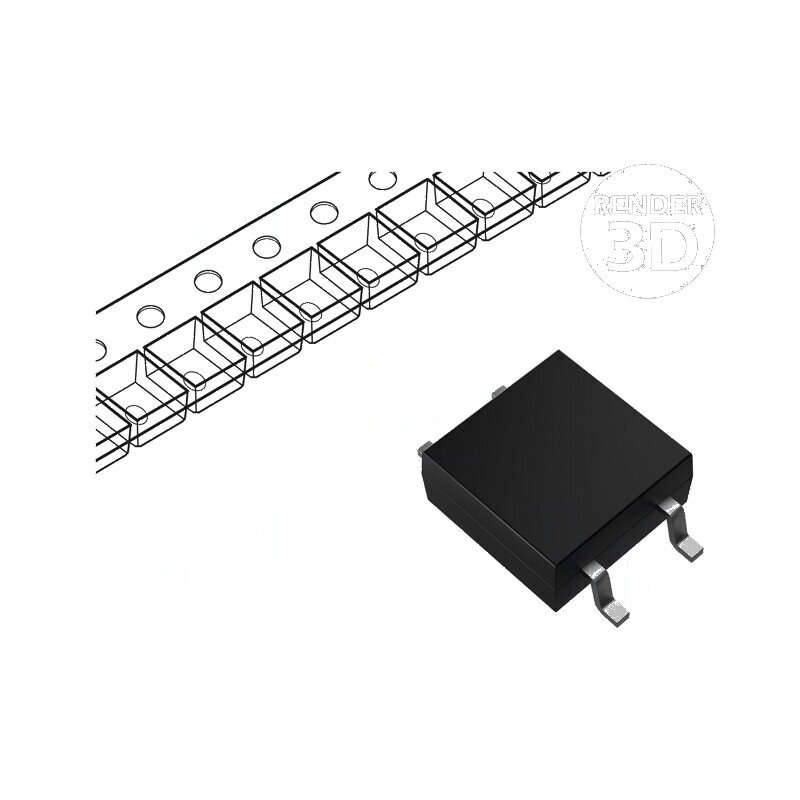 Releu semiconductor SPST-NC 500mA 60VAC 60VDC G3VM | Electronic-mag.ro | Componente Electronice Releu semiconductor SPST-NC 500mA 60VAC 60VDC G3VM | Electronic-mag.ro | Componente Electronice
