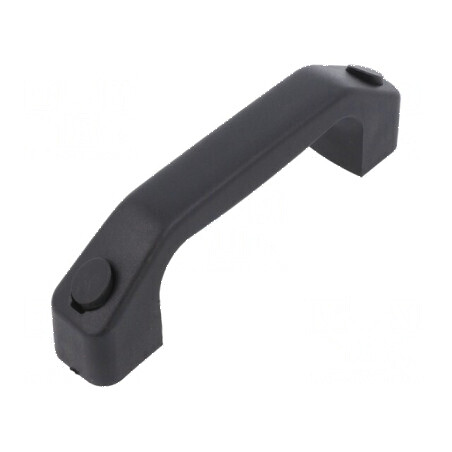 Suport poliamidă neagră H42mm L143mm W26mm cu manetă | Electronic-mag.ro | Componente Electronice