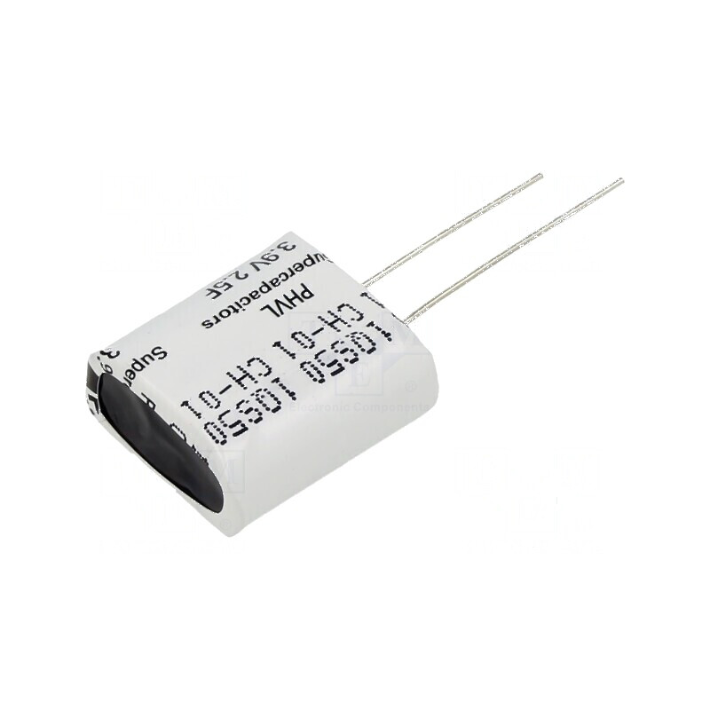 Supercondensator THT 2,5F 3,9VDC 5,3mm 80mΩ | Electronic-mag.ro | Componente Electronice