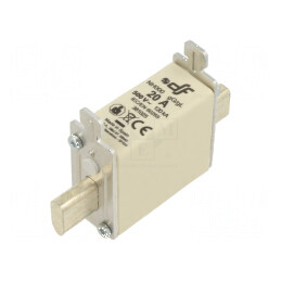Siguranţă ceramică gG 20A 500VAC 250VDC NH000 | Electronic-mag.ro | Componente Electronice