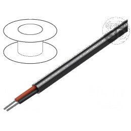 Cablu 1x2x18AWG litat PVC neecranat 152m CPR Eca | Electronic-mag.ro | Componente Electronice
