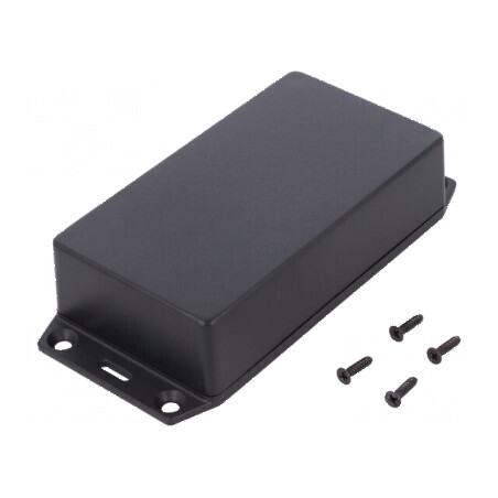 Carcasă universală 63mm x 113mm x 31mm cu lame de fixare | Electronic-mag.ro | Componente Electronice