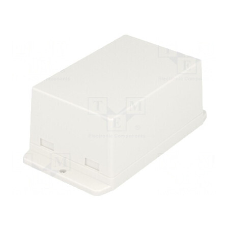 Carcasă universală ABS albă 70,6mm x 105mm x 50,5mm UL94HB | Electronic-mag.ro | Componente Electronice