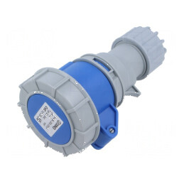Conector alimentare AC 16A IEC 60309 IP67 mufă mamă 3 pini | Electronic-mag.ro | Componente Electronice