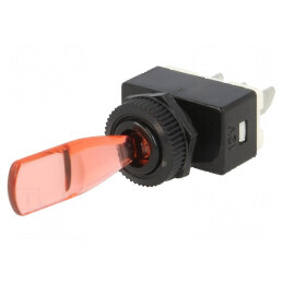 Comutator basculant SPST ON-OFF 6A/12VDC 2 poziții 12V | Electronic-mag.ro | Componente Electronice