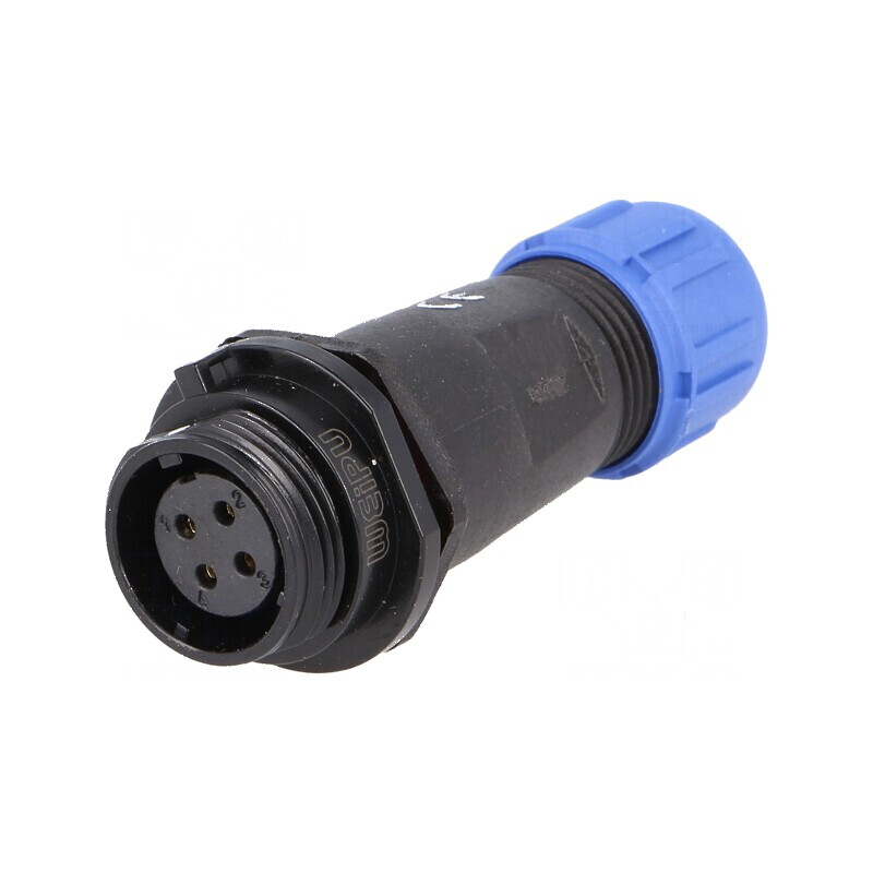 Mufă SP13 mamă 4 pini IP68 5A 200V pentru lipire pe cablu | Electronic-mag.ro | Componente Electronice Mufă SP13 mamă 4 pini IP68 5A 200V pentru lipire pe cablu | Electronic-mag.ro | Componente Electronice