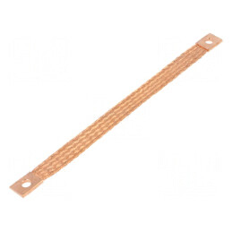 Trese bandă de împământare 10mm² 200mm Ø1: 7mm Ø2: 7mm | Electronic-mag.ro | Componente Electronice