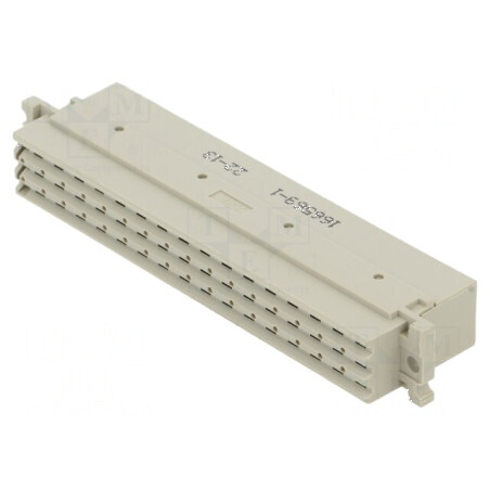 Conector DIN 41612 mufă F mamă 48 PIN fără contacte | Electronic-mag.ro | Componente Electronice