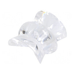 Lentilă LED dreptunghiulară din plexiglass PMMA transparentă | Electronic-mag.ro | Componente Electronice