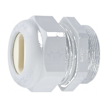 Garnitură etanșare PG29 IP65 poliamidă gri 1 orificiu | Electronic-mag.ro | Componente Electronice
