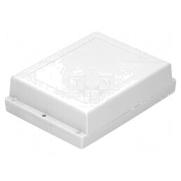 Carcasă universală 144mm x 198mm x 53mm cu lame de fixare | Electronic-mag.ro | Componente Electronice