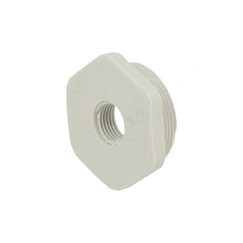 Reducție filet M16 poliamidă pentru presgarnituri | Electronic-mag.ro | Componente Electronice