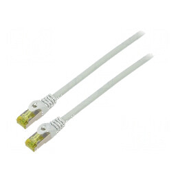 Cablul Patch S/FTP 6a LSZH gri 5m 27AWG | Electronic-mag.ro | Componente Electronice