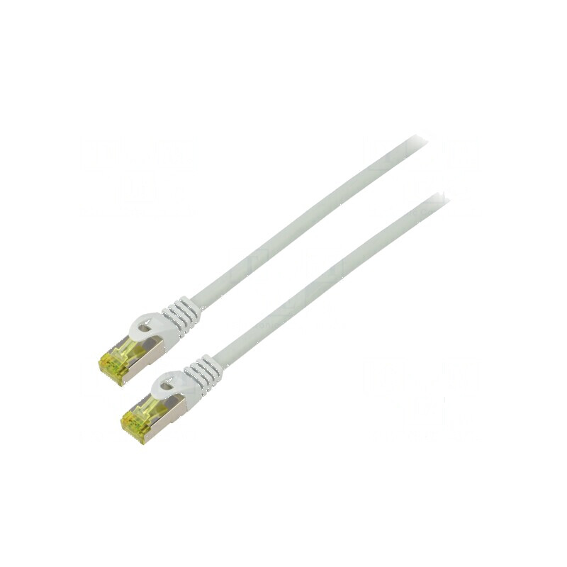 Cablul Patch S/FTP 6a LSZH gri 5m 27AWG | Electronic-mag.ro | Componente Electronice Cablul Patch S/FTP 6a LSZH gri 5m 27AWG | Electronic-mag.ro | Componente Electronice