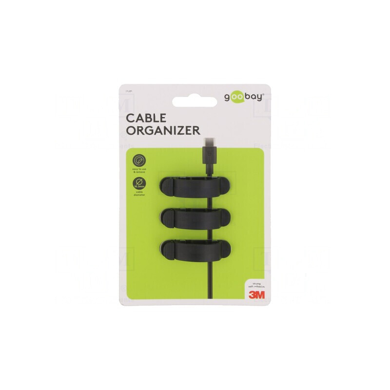 Set prindere neagră autoadeziv 3 bucati | Electronic-mag.ro | Componente Electronice Set prindere neagră autoadeziv 3 bucati | Electronic-mag.ro | Componente Electronice